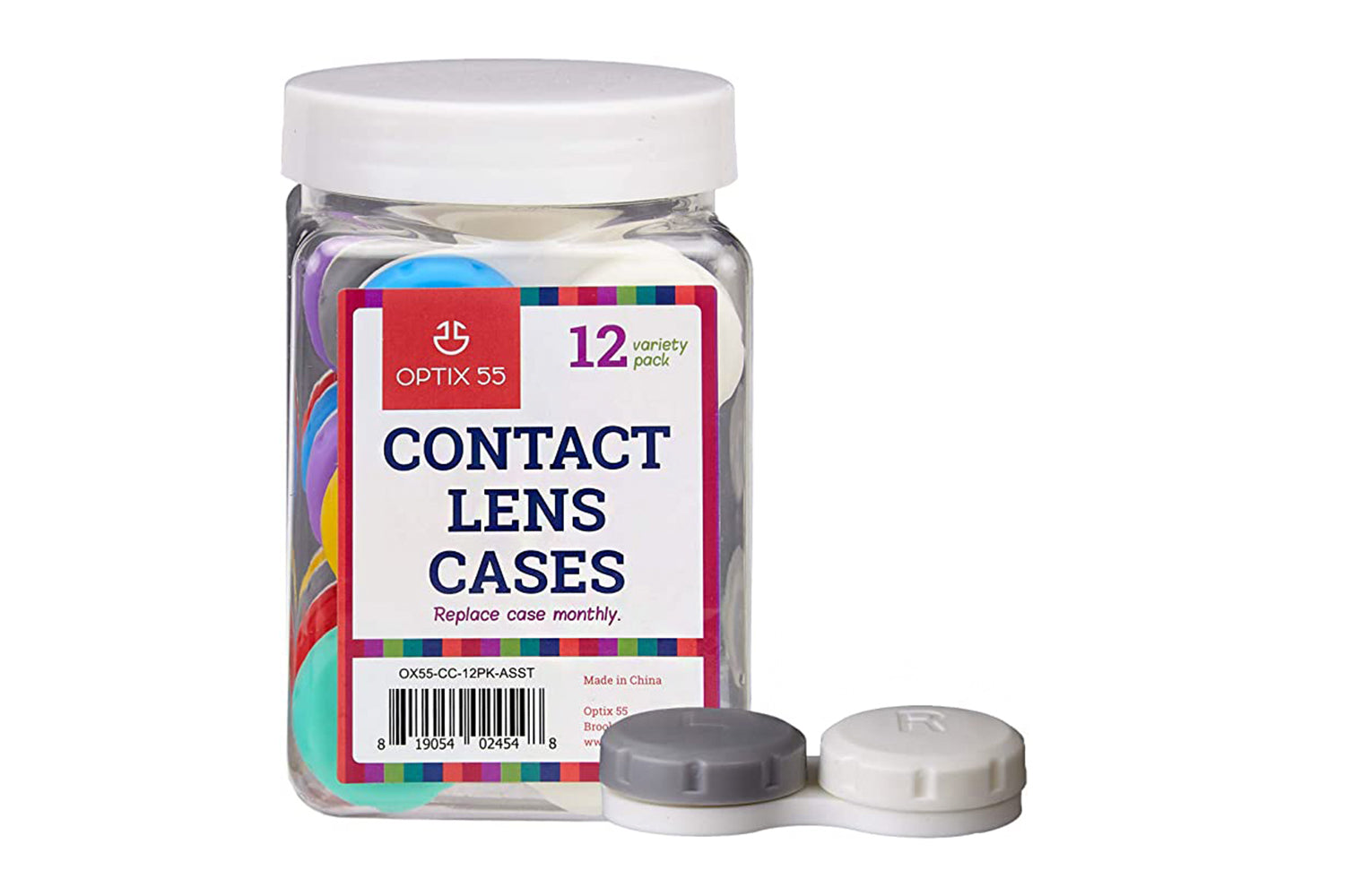 12 Pack Contact Lens Cases