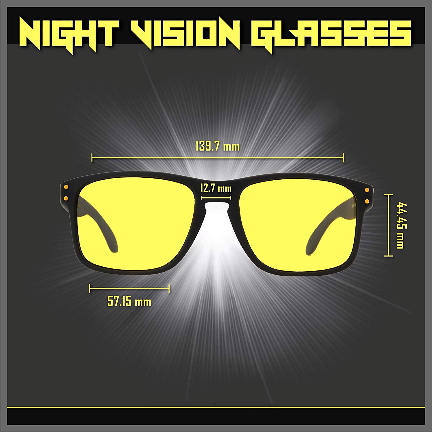 Uv Protection For Men's Fishing Sunglasses Night Vision Driving Glasses  Dual Use Polarization Glasses