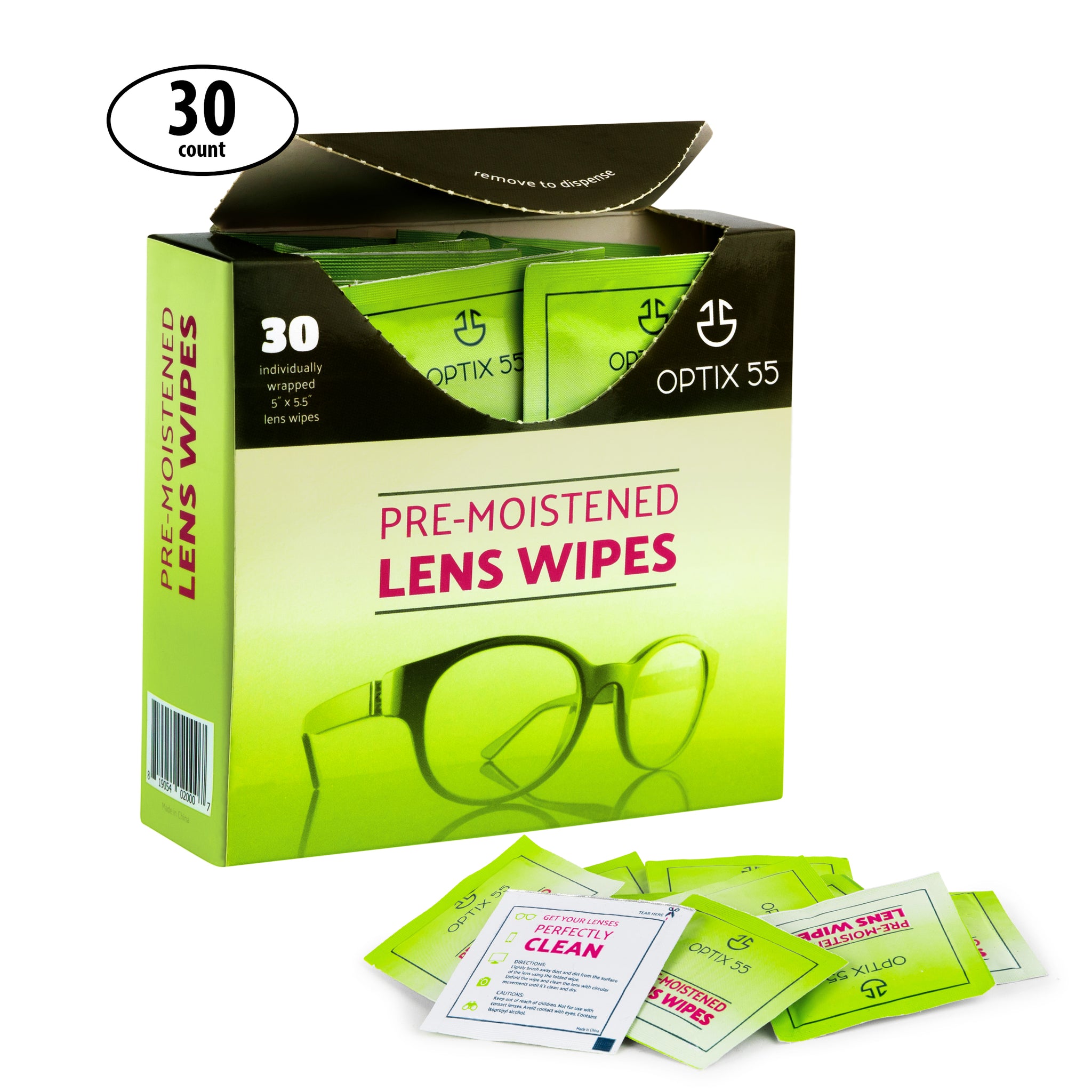 Invisible Glass Lens Wipes