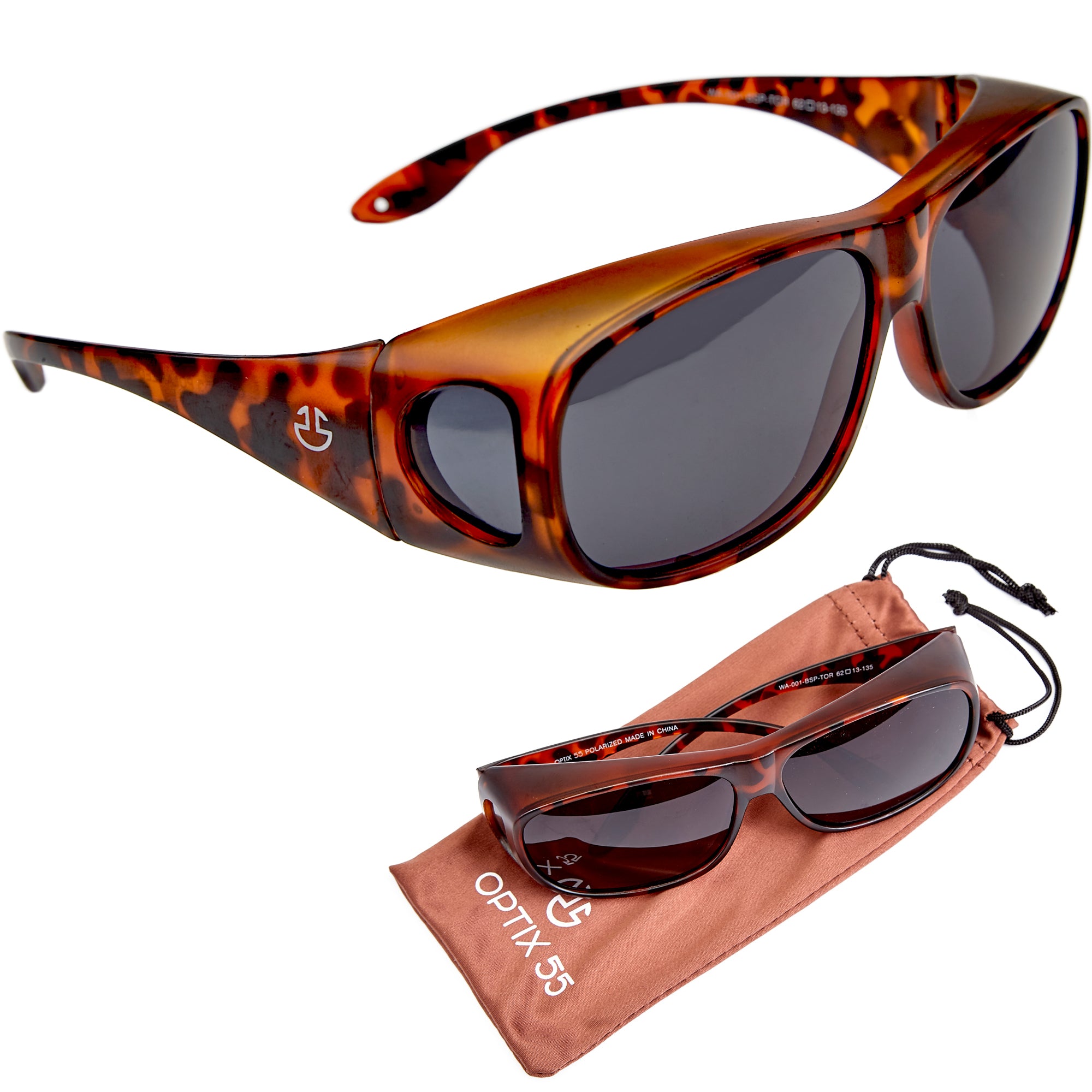 Wraparound Style Sunglasses for Men & Women